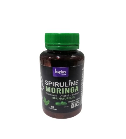 Hydra plus Spiruline Moringa 120 Comprimes