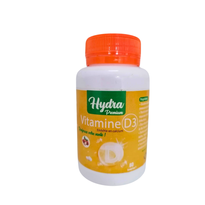 Hydra Premium Vitamine D3 60 Comprimes – Image 1
