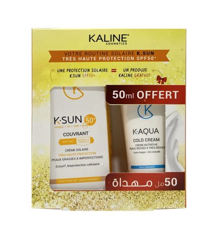 Kaline Ecran Couvrant 50+ Cold Cream Pack
