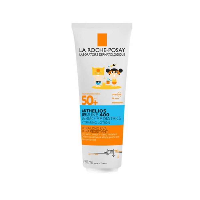 LA ROCHE POSAY ANTHELIOS LAIT SOLAIRE ENFANTS PEAUX SENSIBLES VISAGE & CORPS – Image 2