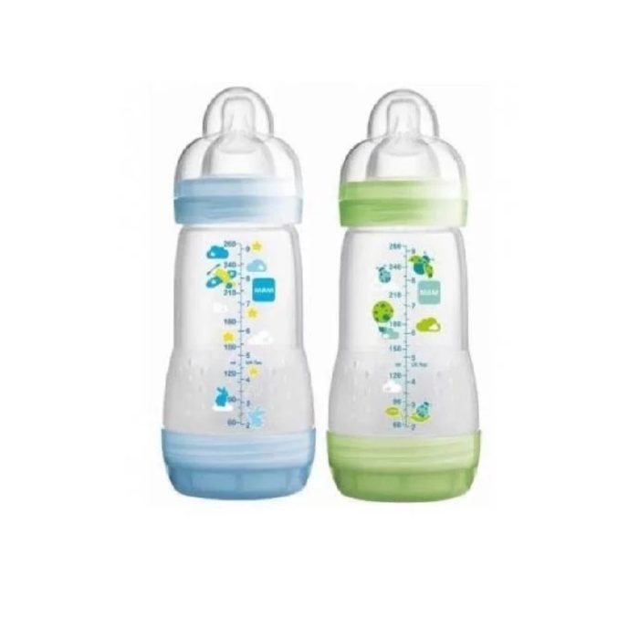 Mam Biberon Anti-colic +2m 2*260ml pack – Image 1