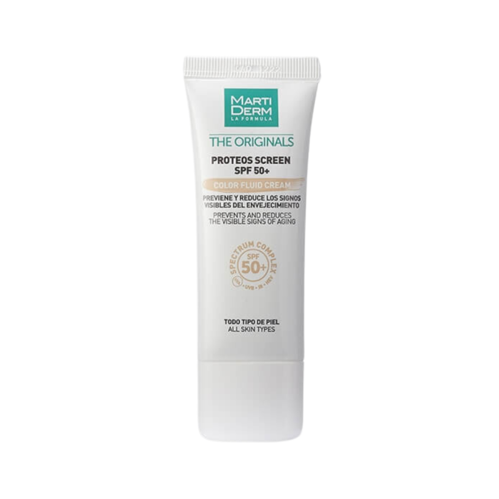 Martiderm Proteos Screen Color Fluid Cream Spf50+ 40ml – Image 1