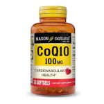 Mason Natural Co Q10 100mg 30 Softgels