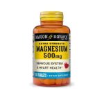Mason Natural Magnesium 500mg 100 Tablets