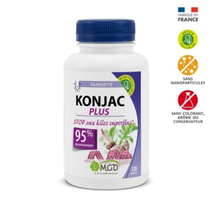 Mgd Nature Konjac plus 120 gelules – Image 1