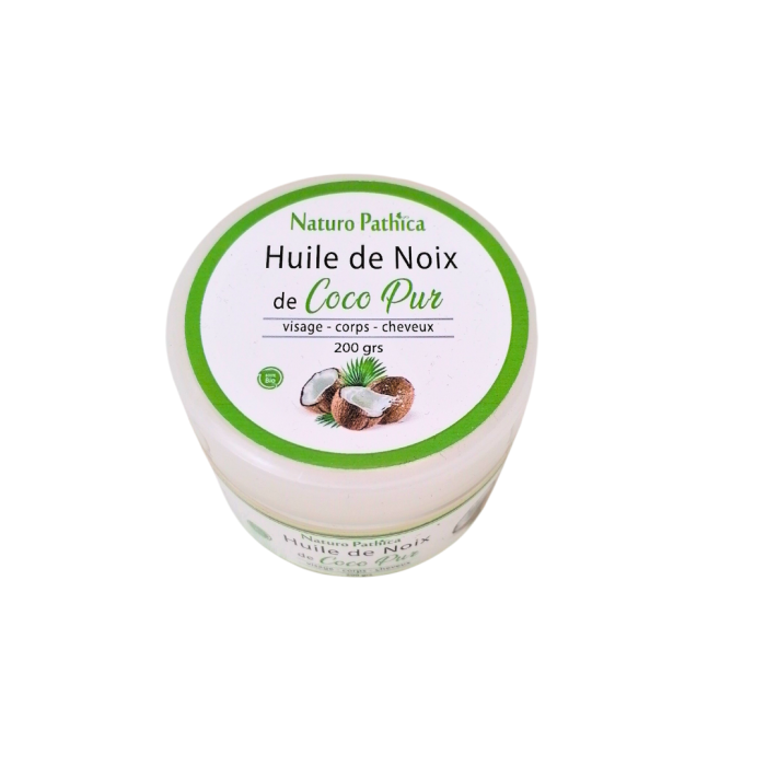 Naturo Pathica Huile de noix de coco pure 200g – Image 1