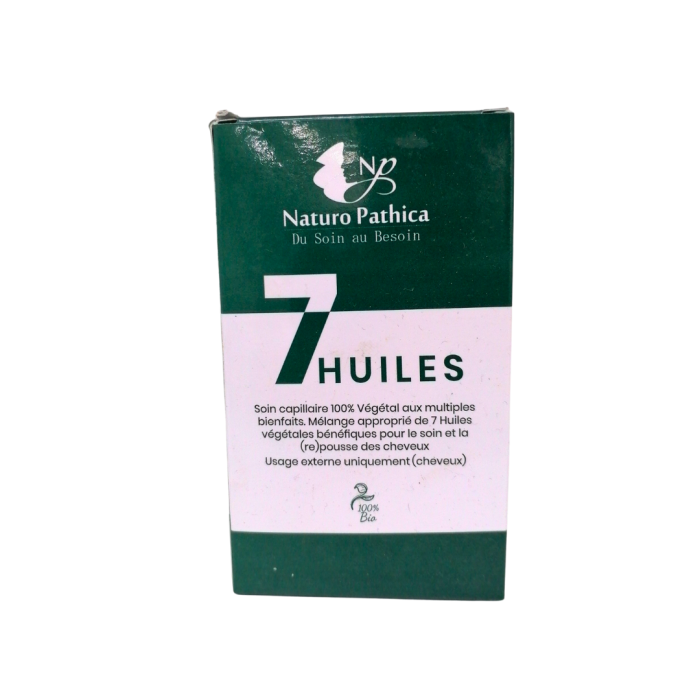 Naturo Pathica Soin Capillaire 7 Huile 125ml – Image 1