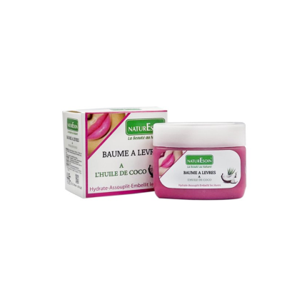 Nature soin baume a levres a l'huile de coco 50ml