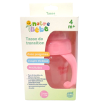 Notre bebe Tasse de transition bec souple +4m 210ml