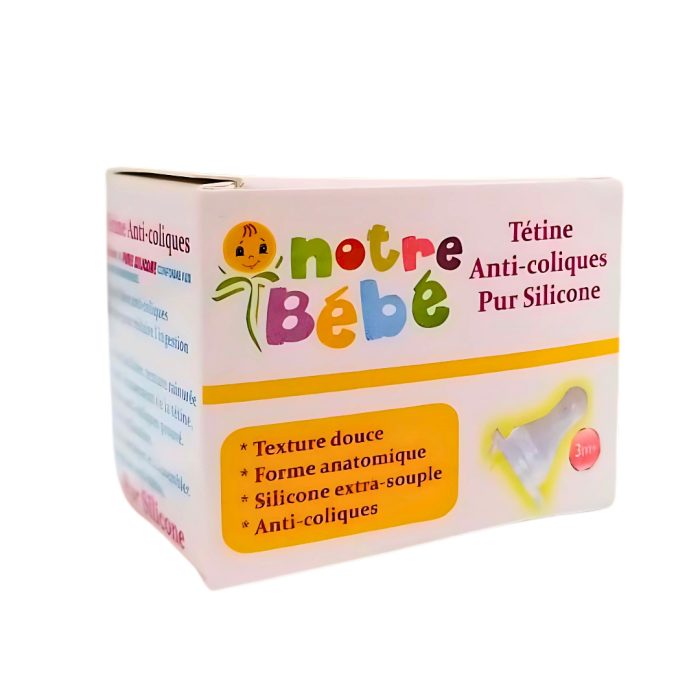 Notre Bebe Tetine Anti-Colic +3m – Image 1
