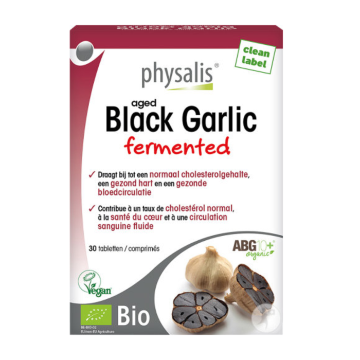 Physalis Black Garlic Fermented 30 Comprimes – Image 1