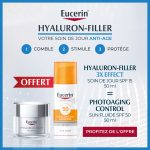 EUCERIN HYALURON-FILLER Soin de Jour Peau Sèche SPF 15 = Photoaging Control 50ml OFFERT