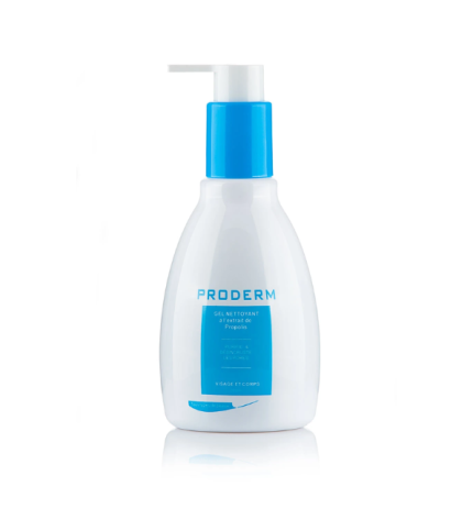 Proderm gel nettoyant pompe 260ml