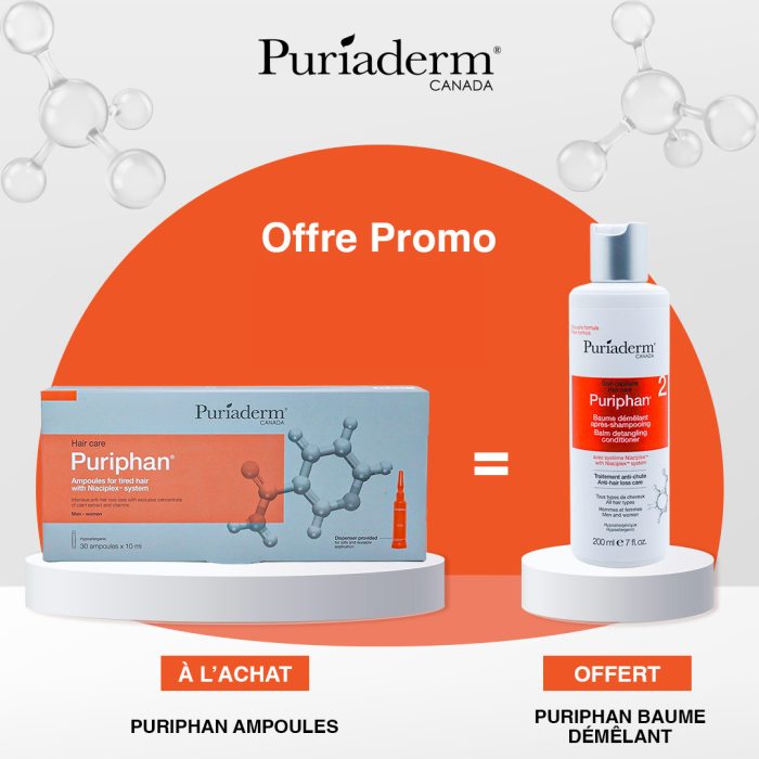 Puriaderm Duo Pack Puriphan Ampoules 30*10ml+Baume Demelant 200ml – Image 1
