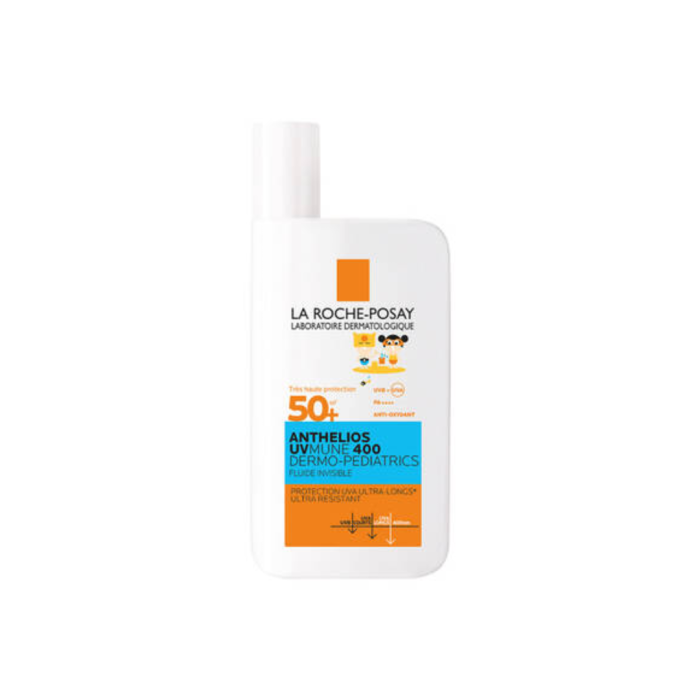 LA ROCHE POSAY ANTHELIOS UVMUNE 400 DERMO-PEDIATRICS FLUIDE INVISIBLE SANS PARFUM SPF50+ – Image 1