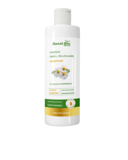 Sante bio shamp antipelliculaire chvx gras 200ml
