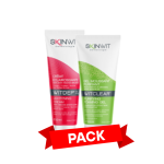 Skinwit duo pack " Witdep creme 50ml+Witclear gel moussant 200ml"