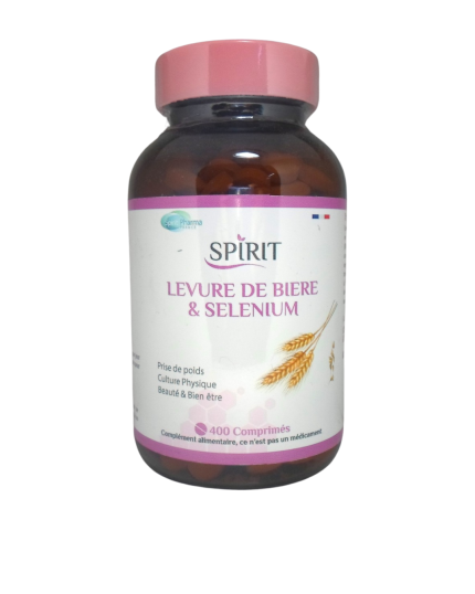 Spirit levure de biere & selenium 400 cps