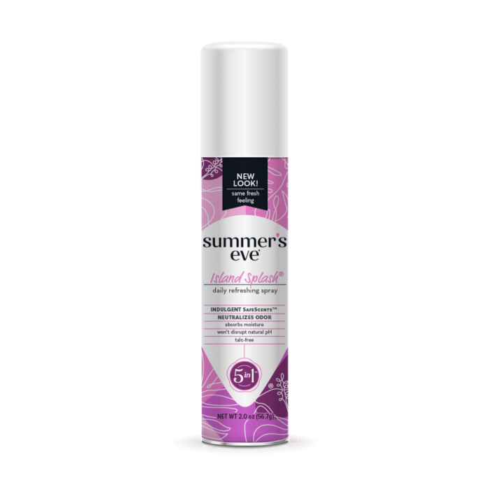 Summer's Eve Island Splash Freshening Spray 56.7g – Image 1