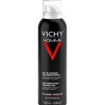 Vichy Homme Gel de Rasage Anti-Irritations Peau Sensible | 150ml
