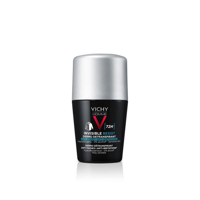 VICHY DÉODORANT DERMO-DÉTRANSPIRANT INVISIBLE PROTECT 72H ANTI-TACHES ANTI-IRRITATIONS – Image 2