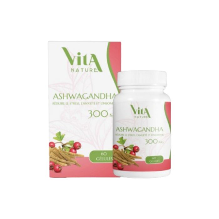 Vita Nature Ashwagandha 300mg 60 Gelules – Image 1