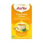 YOGI TEA GINGEMBRE CITRON 17 X 2G