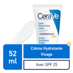 CeraVe Crème Hydratante Visage SPF25 Peau Normale à Sèche | 52ml