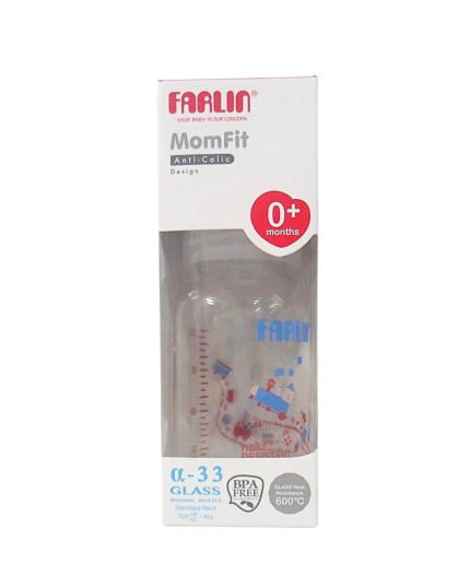 farlin bib en verre borocilic PM 120ml