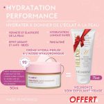 Heliabrine Hydra-Perlee Creme Hydratante 50ml = Helixience Soin Exfoliant OFFERT