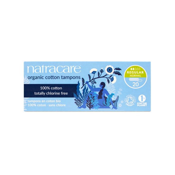 NATRACARE TAMPONS REGULIER SANS APPLICATEUR 20 Unités – Image 1