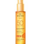 Nuxe Huile Solaire Bronzante Haute Protection SPF50 Visage et Corps 150 ml