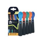 Tommee Tippee Lot de 5 Cuillères d'apprentissage Easigrip 4M+