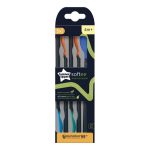 Tommee Tippee Lot de 5 Cuillères d'apprentissage Softee 4M+