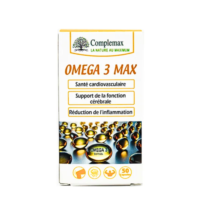 Complemax omega3 max 50 gelules – Image 1