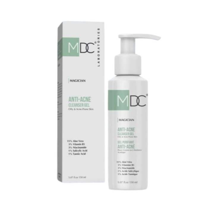 MDC Magician Anti-Acne Cleanser Gel 150ml – Image 1