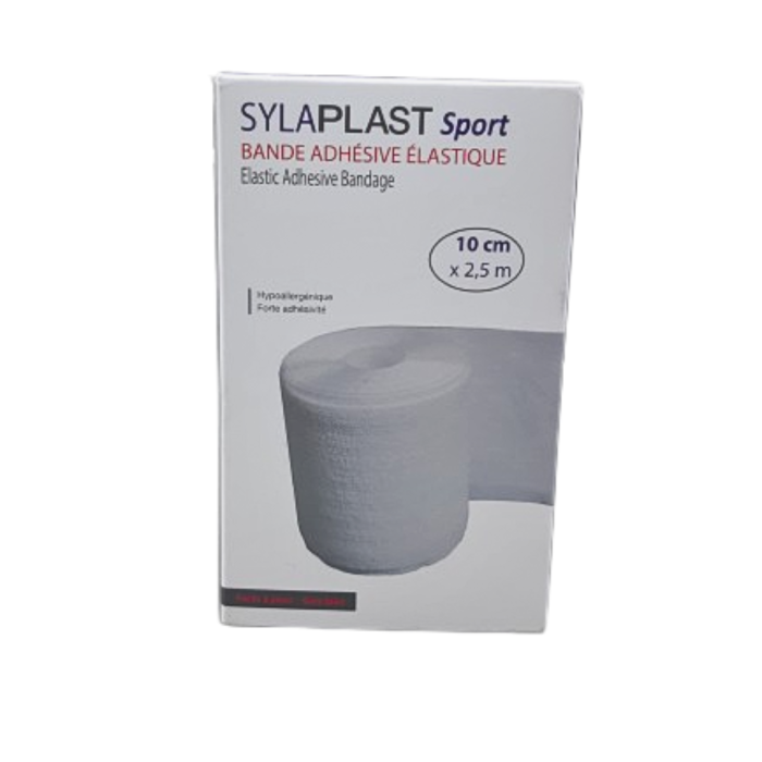 Sylaplast Bande Adhesive Elastique 10cm*2.5m – Image 1