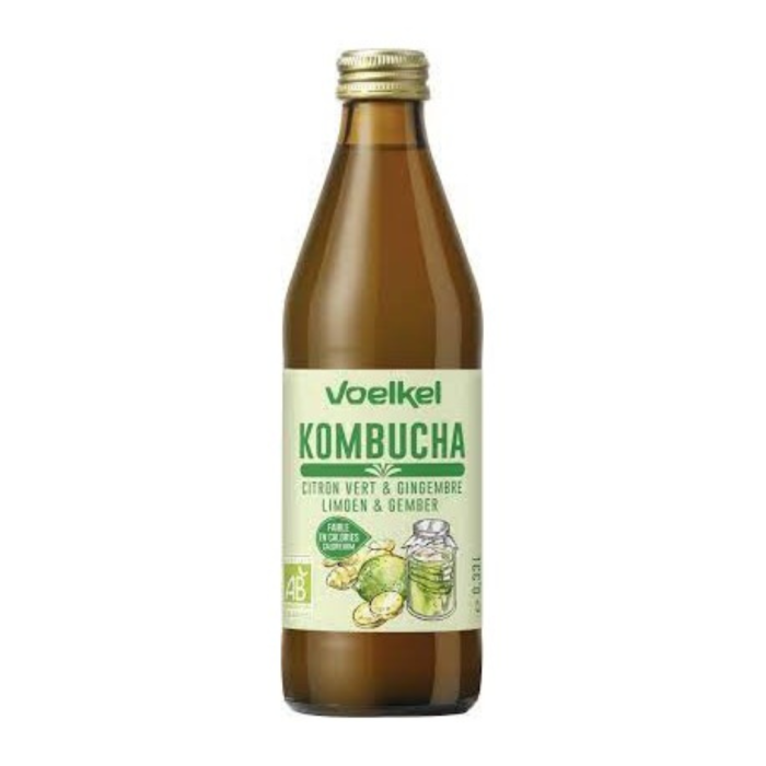 VOELKEL KOMBUCHA GINGEMBRE CITRON 330ML – Image 1