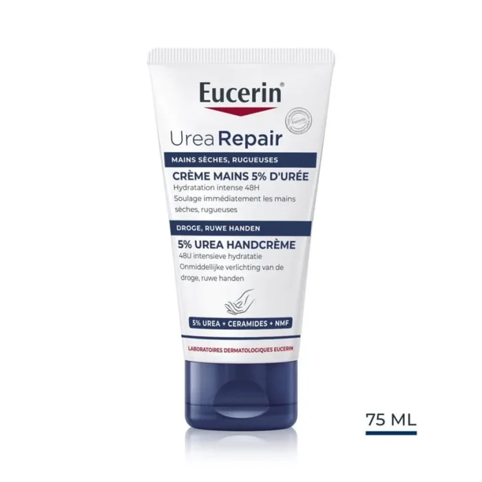 EUCERIN UreaRepair CRÈME MAINS 5% D'URÉE – Image 1