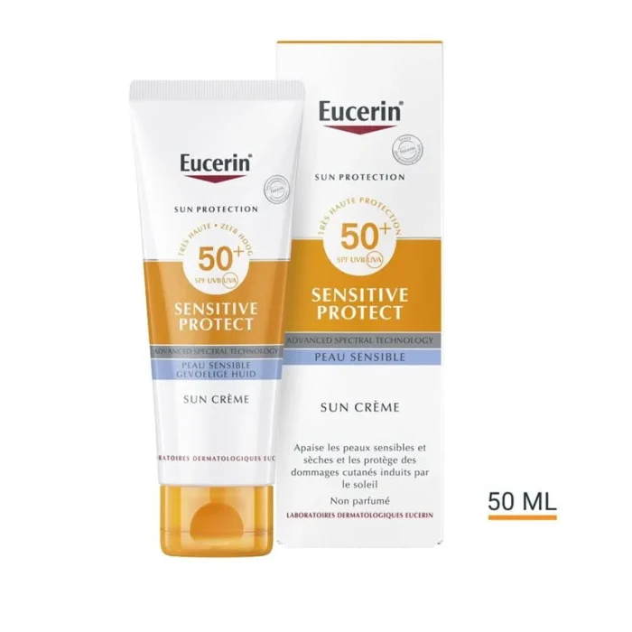 Eucerin SUN CRÈME VISAGE 50+ – Image 1