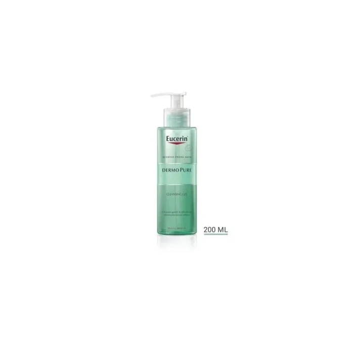 EUCERIN DERMOPURE GEL NETTOYANT 200ML – Image 1