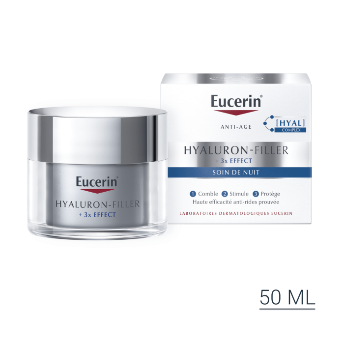 EUCERIN HYALURON FILLER CRÈME NUIT 50ml – Image 1
