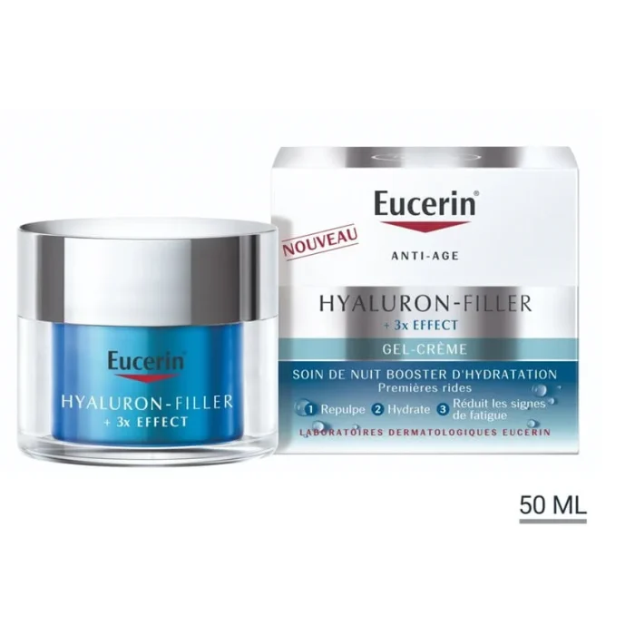 EUCERIN HYALURON FILLER BOOSTER D'HYDRATATION NUIT – Image 1