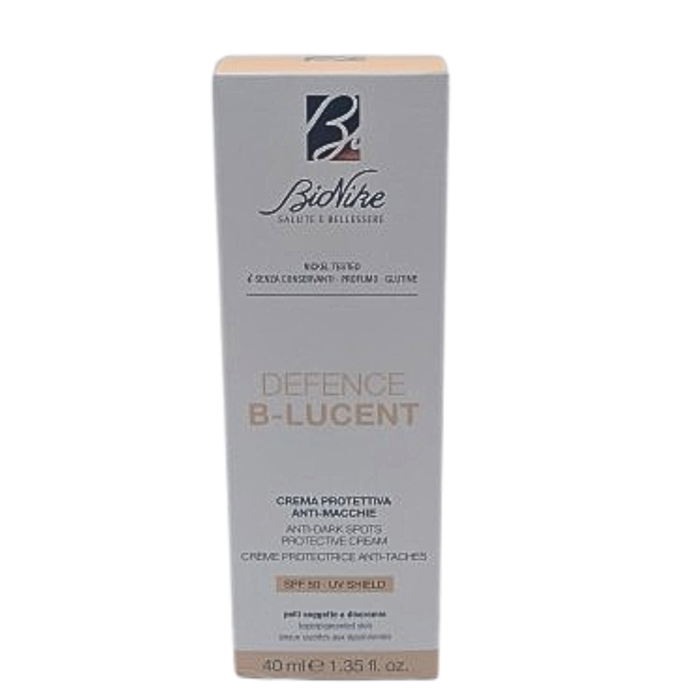 Bionike defence B-Lucent cr protectrice anti tache spf50 40ml – Image 1