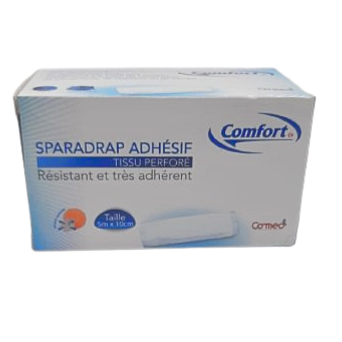 Comfort sparadrap Adhesif Rouge 5m*10cm – Image 1