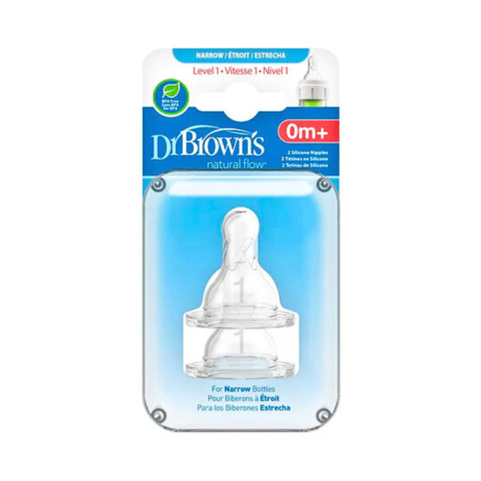 Dr Brown's 2 Tetines Transition Col Etroit SR210 – Image 1