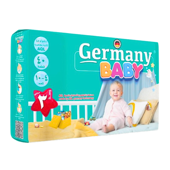 Germany Baby Couches N° 3 4-10kg/40pcs – Image 1