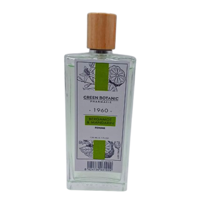 Green botanic Eau de toillette F bergamot & mandarin 150ml – Image 1