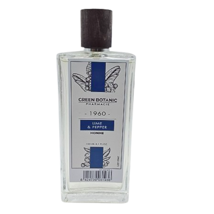 Green botanic Eau de toillette H Lime & pepper 150ml – Image 1