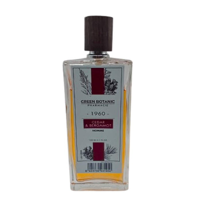 Green botanic Eau de toillette H cedar & bergamot 150ml – Image 1